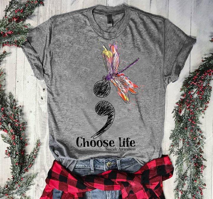 Choose Life Sucide Awareness Shirt Choose Life Sucide Awareness Shirt