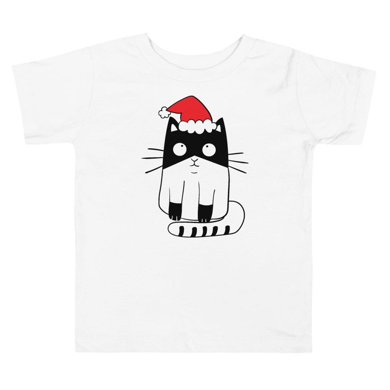 Christmas Cute Little Cat T-Shirt Sweatshirt Hoodie Christmas Cute Little Cat T-Shirt Sweatshirt Hoodie