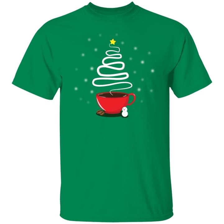 Christmas Tree Hot Coffee Winter Shirt Christmas Tree Hot Coffee Winter Shirt