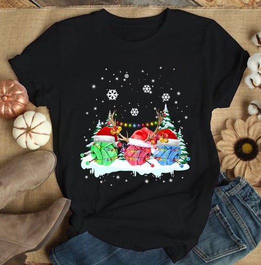Christmas Wool Balls Snow Shirt Christmas Wool Balls Snow Shirt