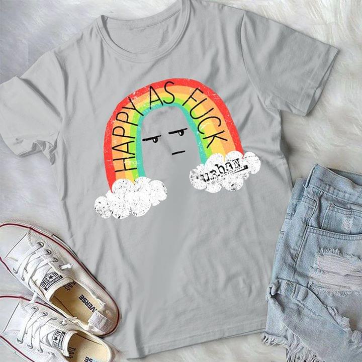 Cloud Colorful Rainbow And Emoji Shirt Cloud Colorful Rainbow And Emoji Shirt