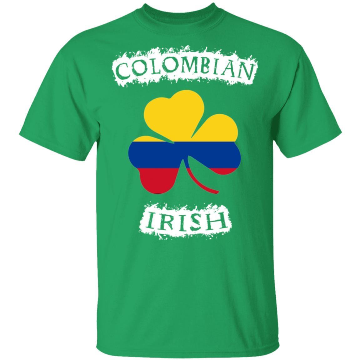 Colombian Irish Saint's Patrick Day Hometown Home Shirt Colombian Irish Saint's Patrick Day Hometown Home Shirt