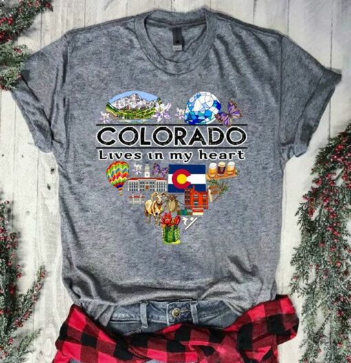 Colorado Liver In My Heart Shirt