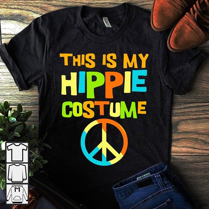 Colorbul This Is My Hippie Costume Peace Shirt Colorbul This Is My Hippie Costume Peace Shirt