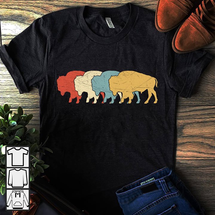 Colorful Bull Simple Style Shirt Colorful Bull Simple Style Shirt