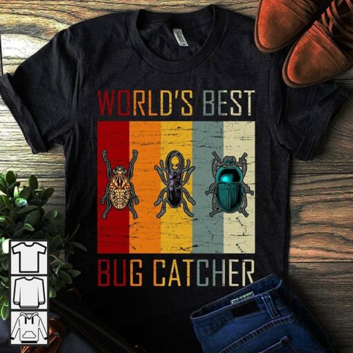 Colorful Developer Funny Style World’s Best Bug Catcher Shirt