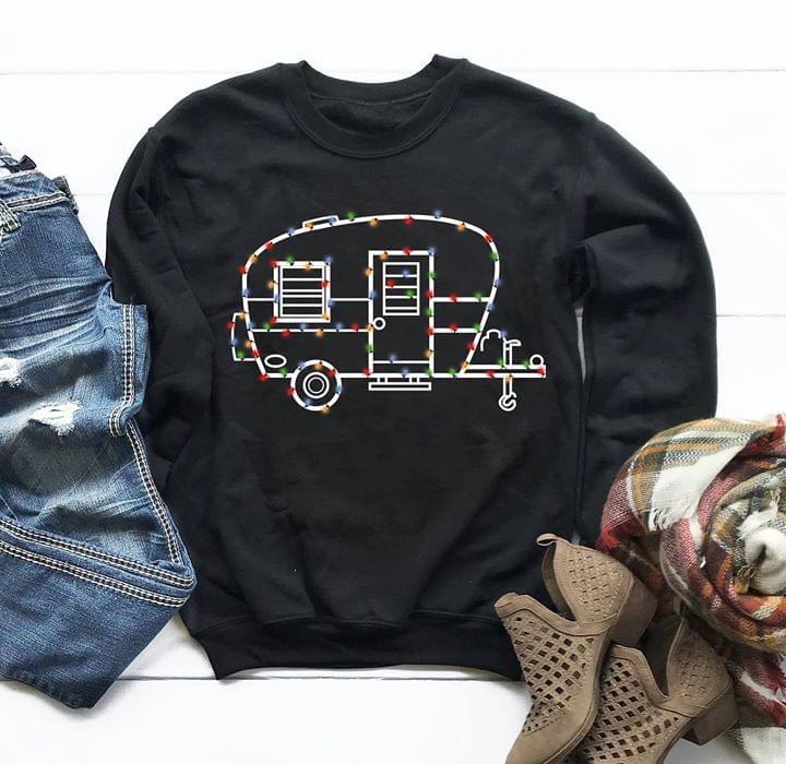 Colorful Led Line Camping Home Car Shirt Colorful Led Line Camping Home Car Shirt