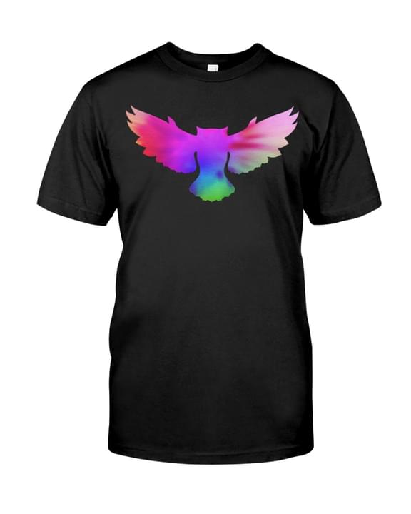 Colorful Owl Shirt Colorful Owl Shirt