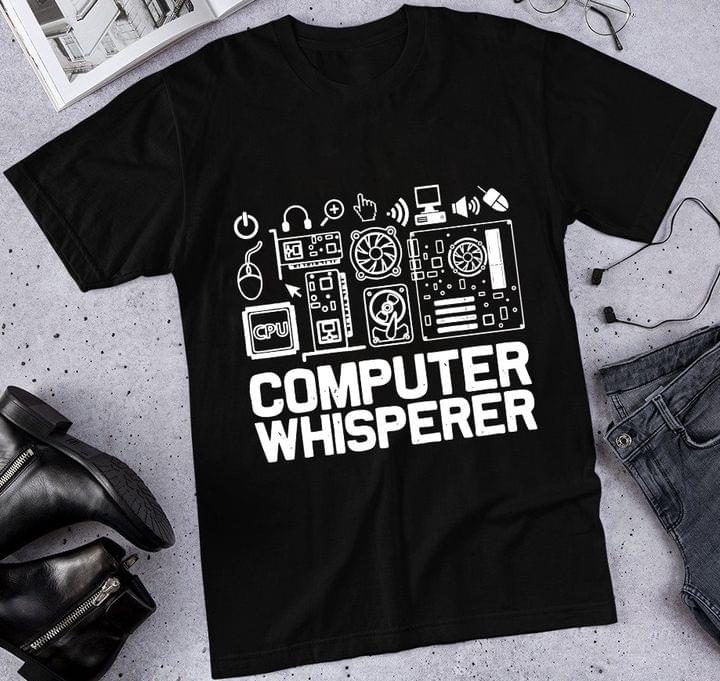 Computer Whisperer Technology Science Shirt Computer Whisperer Technology Science Shirt