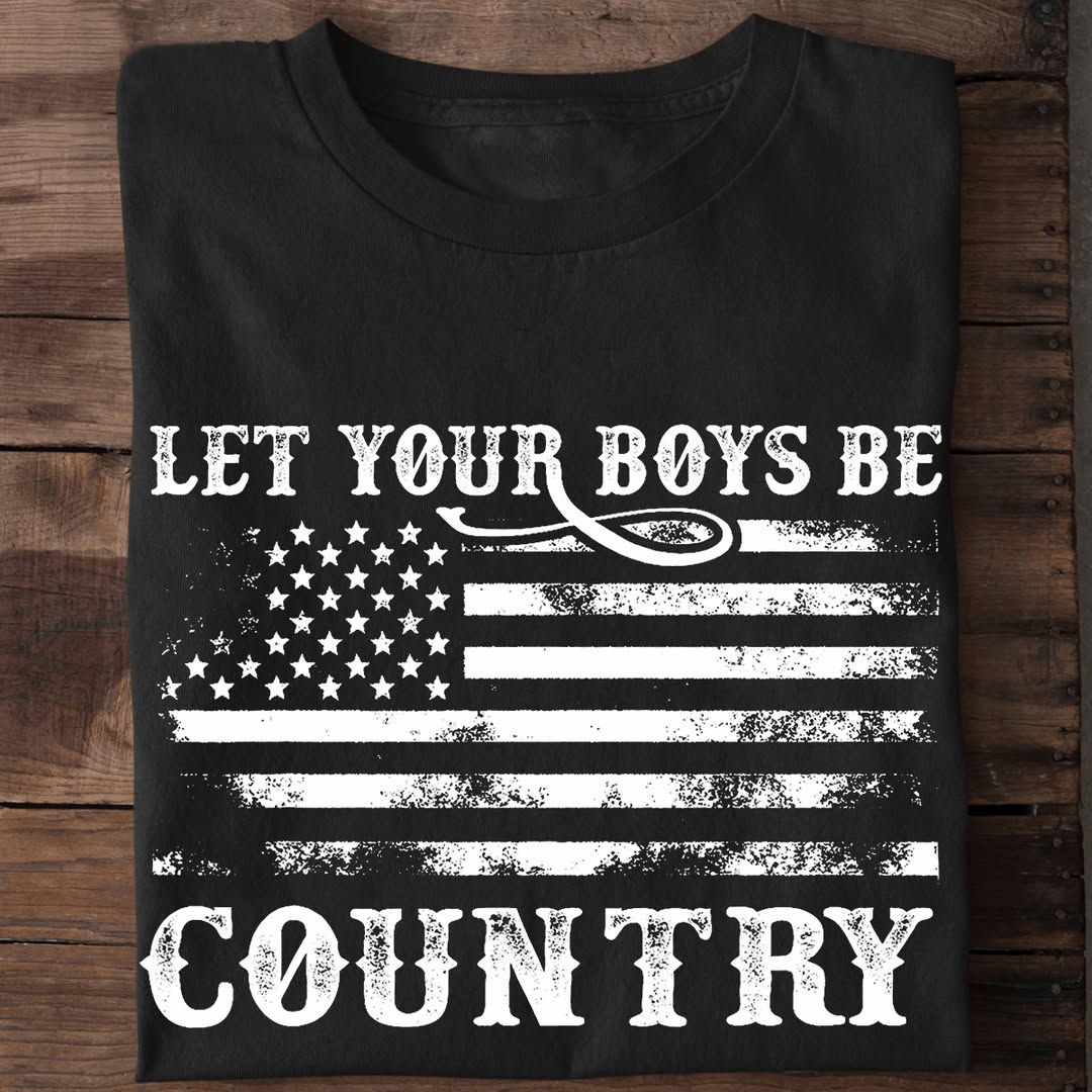 Country Boys Vintage American Flag T-Shirt for Southern Western Style Country Boys Vintage American Flag T-Shirt for Southern Western Style