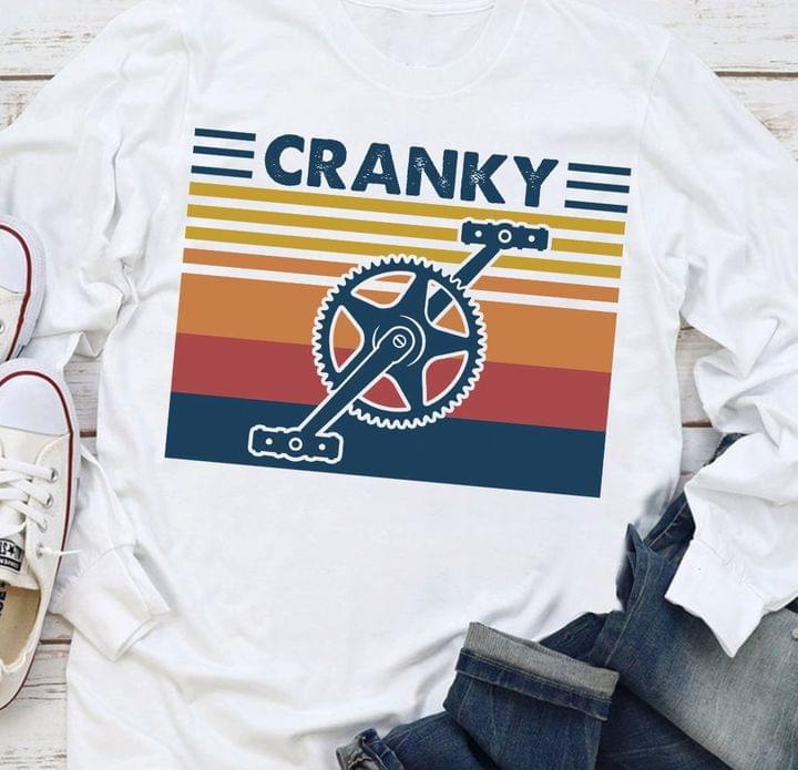 Cranky Bicycle Outdoor Vintage T-Shirt Sweatshirt Hoodie Cranky Bicycle Outdoor Vintage T-Shirt Sweatshirt Hoodie