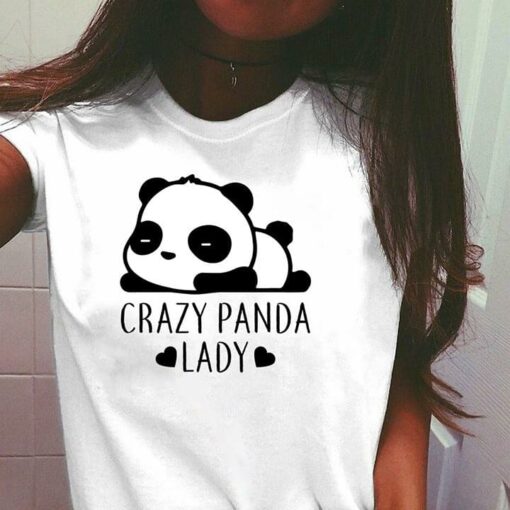 Crazy Panda Lady Shirt