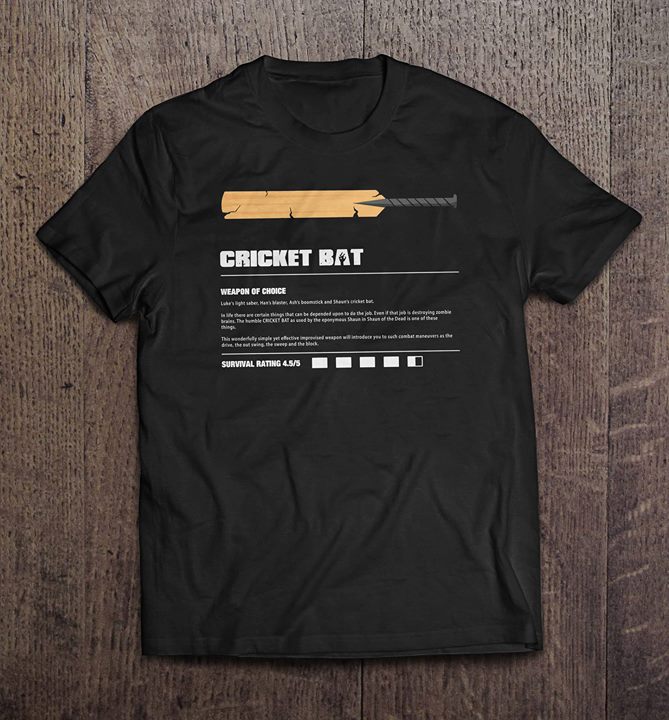 Cricket Bat Shirt Cricket Bat Shirt