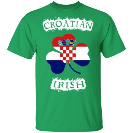 Croatian Irish Saint’s Patrick Day Hometown Home Shirt