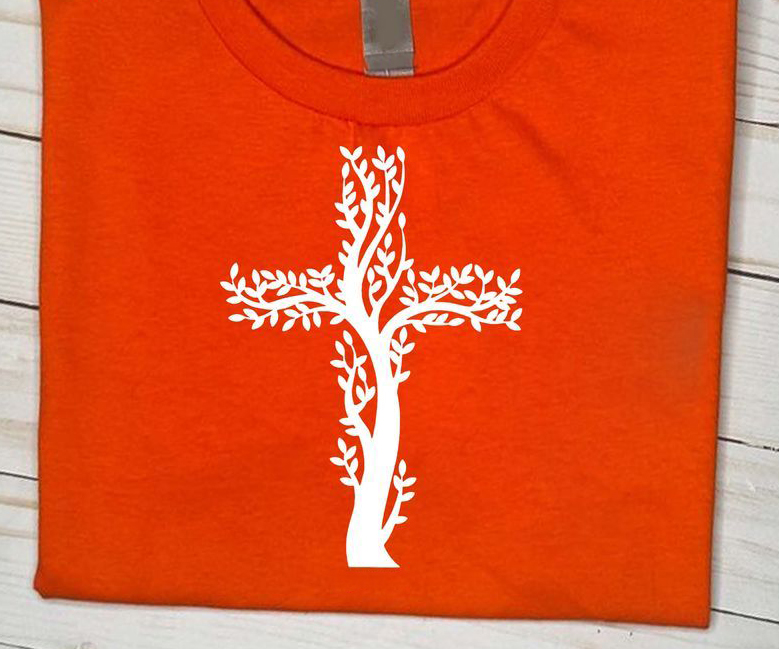 Cross Tree Of God, Simple Shirt Cross Tree Of God, Simple Shirt