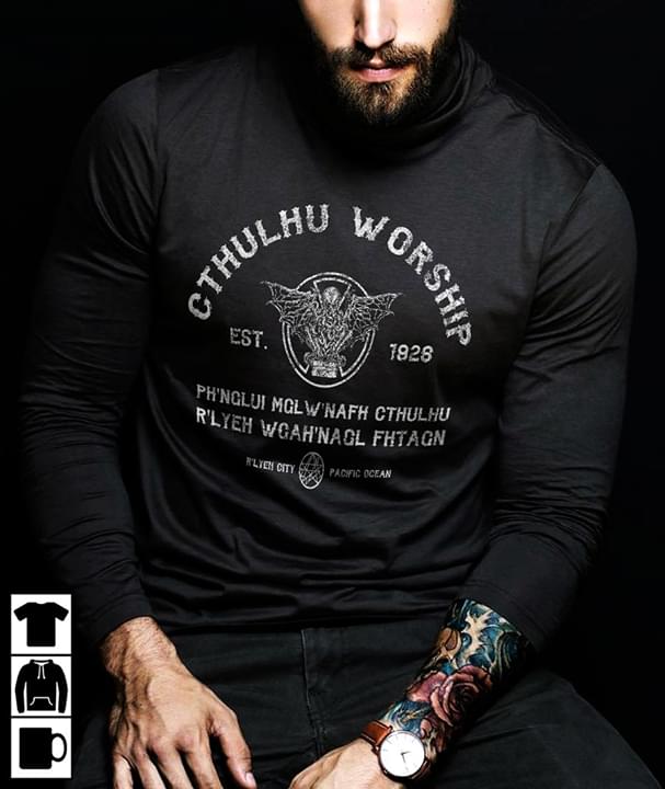 Cthulhu Worship Est 1928 Ph'nglui Mglw'nafh Cthulhu R'lyeh Wgah'nagl Fhtagn Shirt Cthulhu Worship Est 1928 Ph'nglui Mglw'nafh Cthulhu R'lyeh Wgah'nagl Fhtagn Shirt