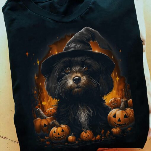 Cute Black Shih Tzu Halloween Shirt
