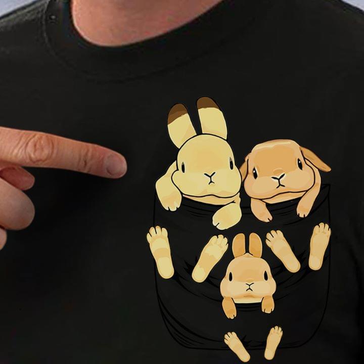 Cute Cartoon Rabbits Bunnies Animals Shirt Cute Cartoon Rabbits Bunnies Animals Shirt