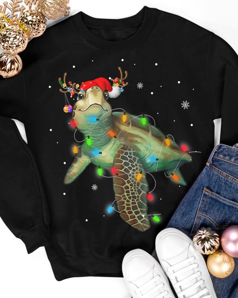 Cute Turtle Reindeer Christmas Shirt Cute Turtle Reindeer Christmas Shirt