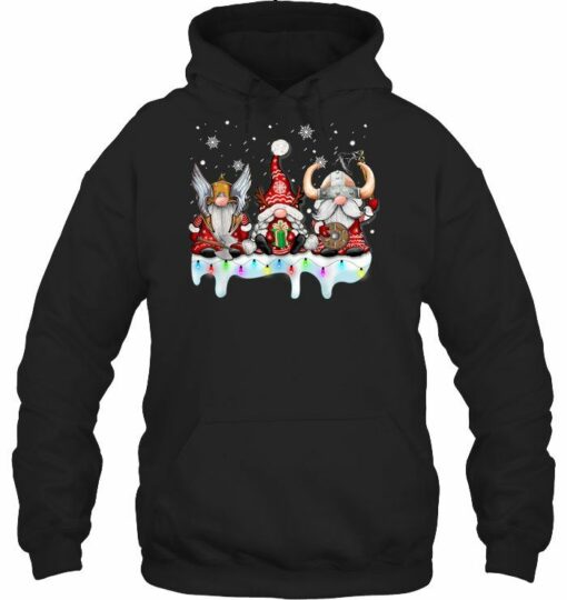 Cute Viking Garden Elfs Christmas Shirt