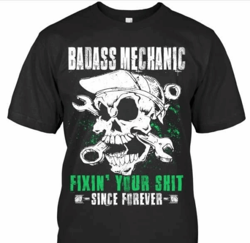 Dabass Mechanic Fixin’ T-Shirt