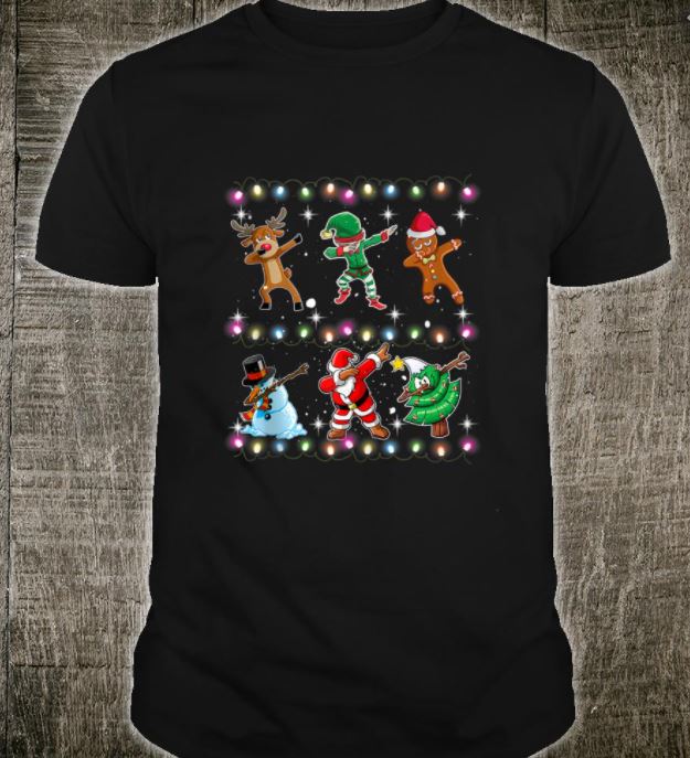 Dabbing Santa Claus Elf Friends Christmas Boys Merry Christmas T-Shirt Sweatshirt Hoodie Dabbing Santa Claus Elf Friends Christmas Boys Merry Christmas T-Shirt Sweatshirt Hoodie