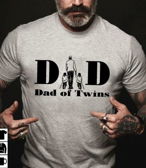 Dad Dad Of Twins Shirt