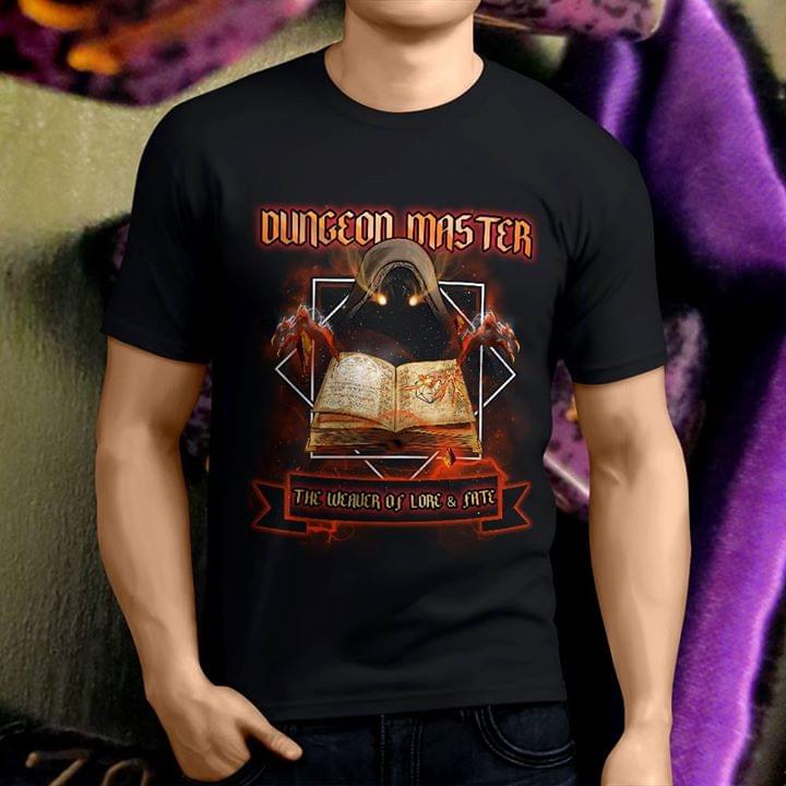 Dark Magic Wizzard Dungeon Master The Weaver Of Lore & Fate Shirt Dark Magic Wizzard Dungeon Master The Weaver Of Lore & Fate Shirt