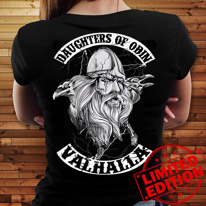Daughters Of Odin Valhalla Shirt (Back Side) Daughters Of Odin Valhalla Shirt (Back Side)