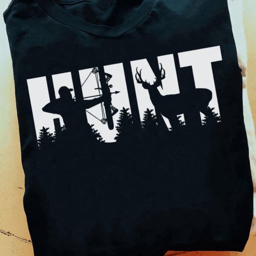 Deer Hunting T-Shirt for Men – Buck Hunter Gift Shirt for Outdoorsmen