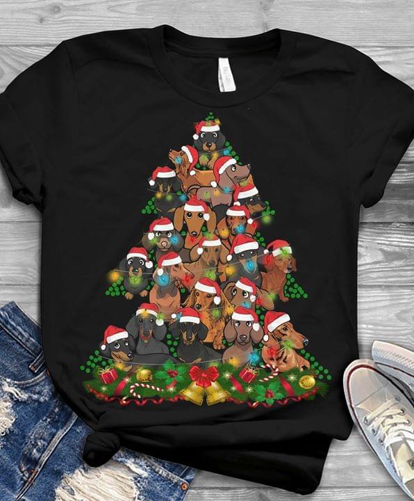 Different Kinds Of Dogs Christmas Tree Shirt Different Kinds Of Dogs Christmas Tree Shirt