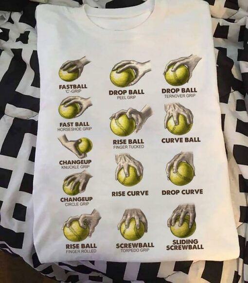 Different Ways To Hold Baseball Shirt