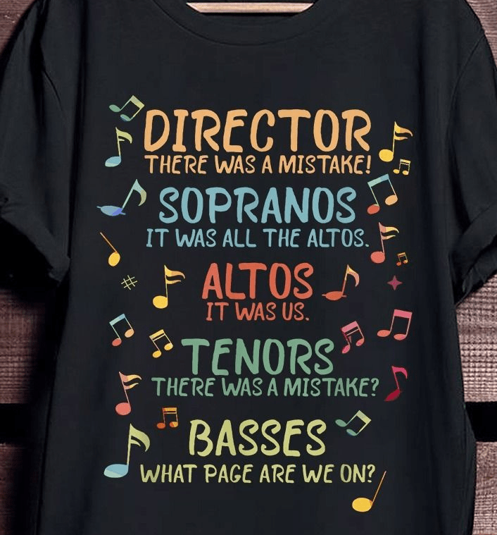 Director There Was A Mistake Music Life T-Shirt Director There Was A Mistake Music Life T-Shirt