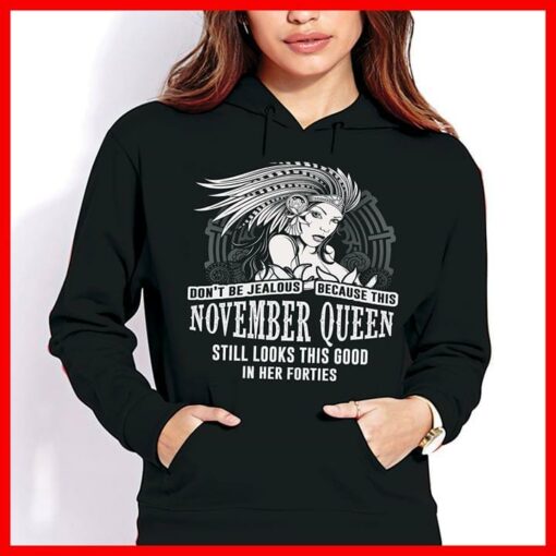 Don’t Be Jealous Because This November Queen Still Looks This Good In Her Forties Hoodie