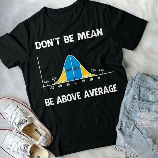 Don’t Be Mean Be Above Average Shirt