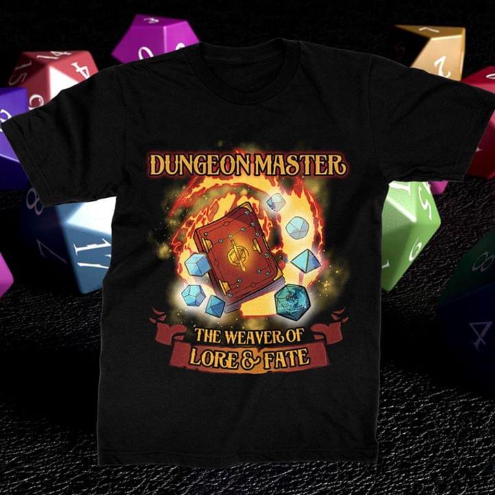 Dungeon Master The Weaver Of Lore Fate Shirt Dungeon Master The Weaver Of Lore Fate Shirt
