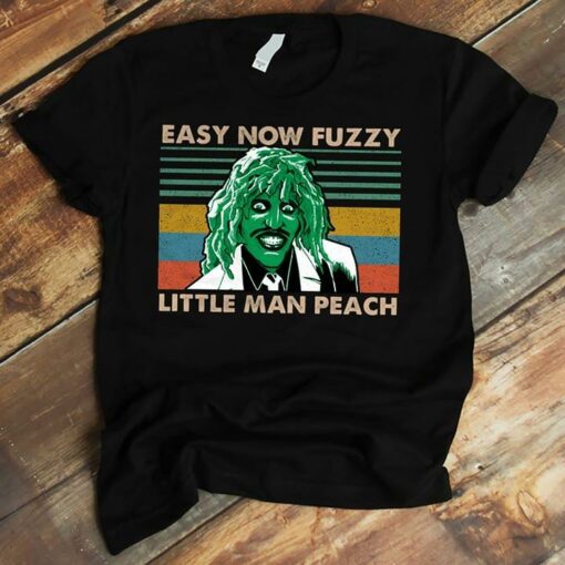 Easy Now Fuzzy Little Man Peach Shirt