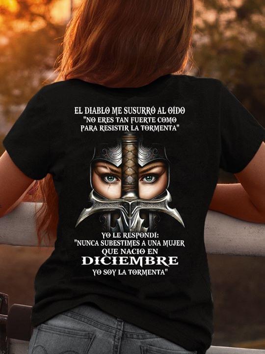 El Diablo Me Susurro Al Oido No Ares Tan Shirt (Back Side) El Diablo Me Susurro Al Oido No Ares Tan Shirt (Back Side)