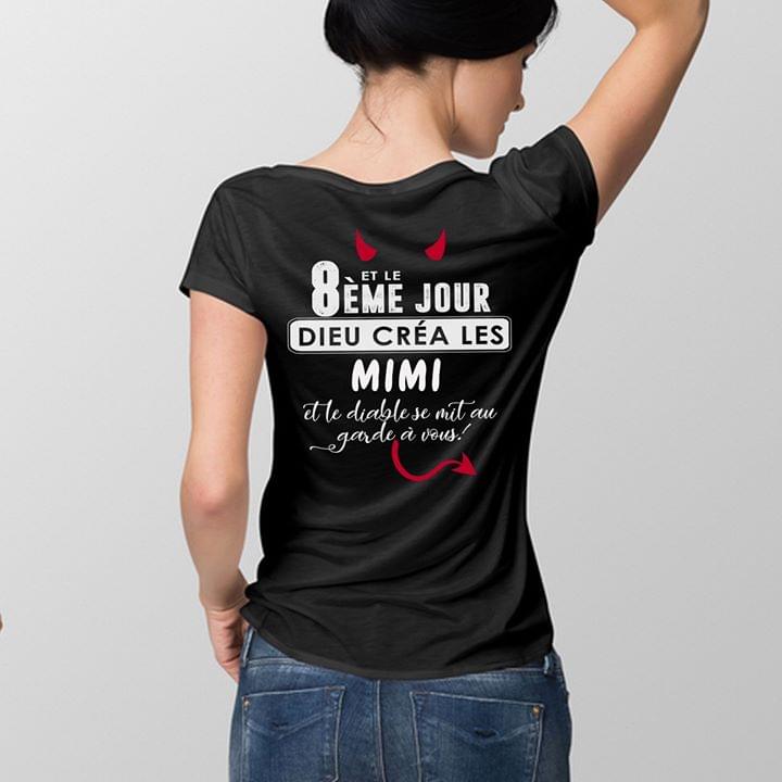 Et Le 8eme Jour Dieu Crea Les Mimi Shirt (Back Side) Et Le 8eme Jour Dieu Crea Les Mimi Shirt (Back Side)