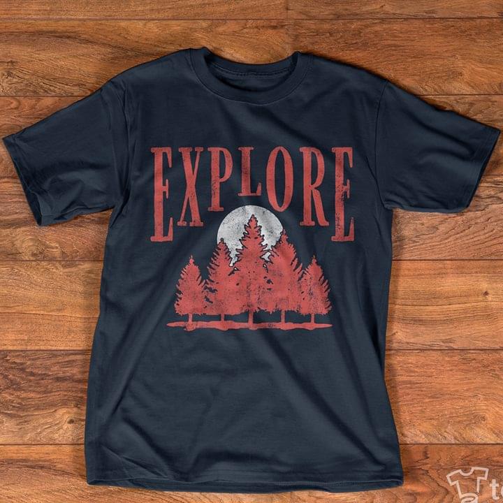 Explore High Moon And The Jungle Shirt Explore High Moon And The Jungle Shirt