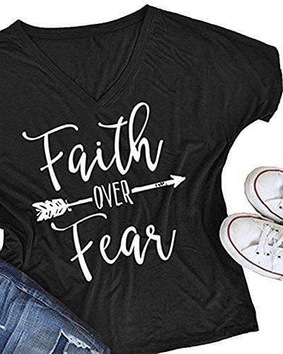 Faith Over Fear Shirt Faith Over Fear Shirt