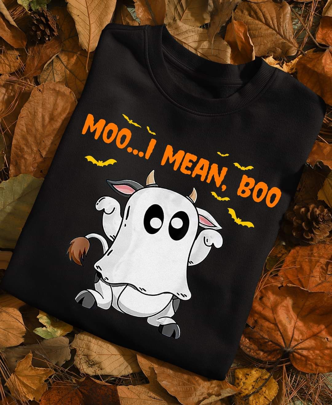 Farmer Cow Halloween Shirt, Moo I Mean Boo Farmer Cow Halloween Shirt, Moo I Mean Boo