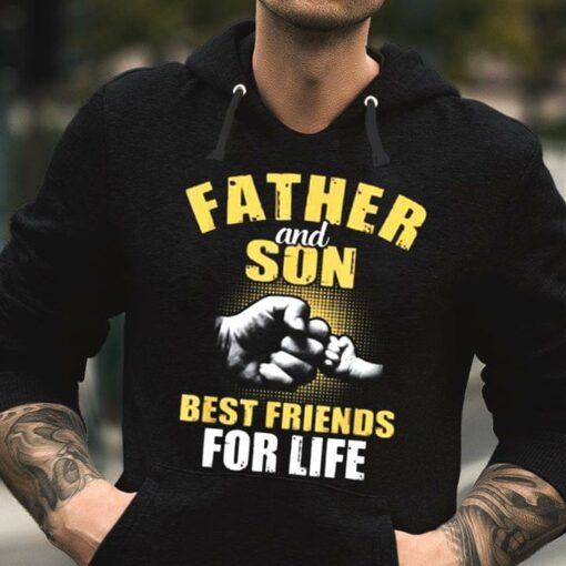 Father And Son Best Friends For Life Hoodie