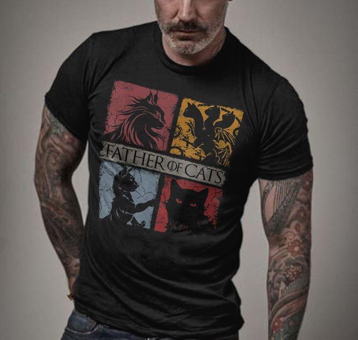 Father Of Cats Shirt Father Of Cats Shirt