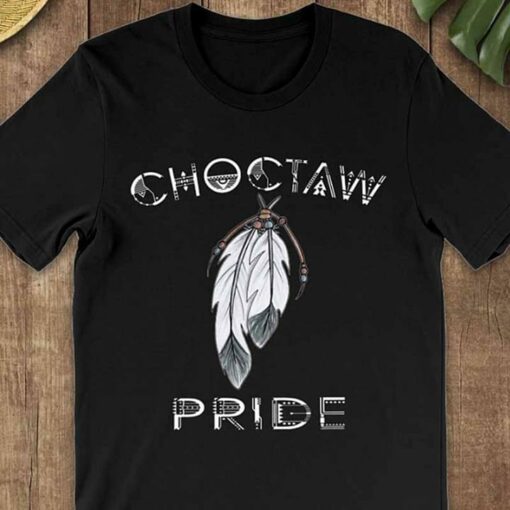 Feathers Digital Style Choctaw Pride Shirt