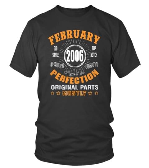 February Perfection Original Parts Mostly Shirt February Perfection Original Parts Mostly Shirt