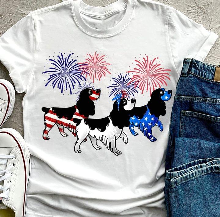 Fireworks Dogs Flag Of America Shirt Fireworks Dogs Flag Of America Shirt
