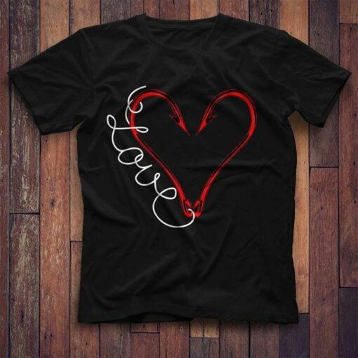Fishing And Love Shirt