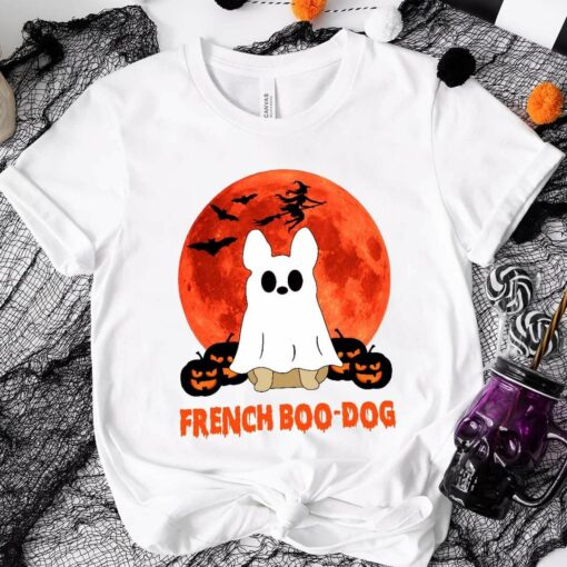 French Boo-Dog, Halloween Dog Lover Shirt