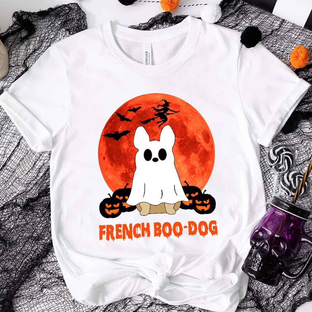 French Boo-Dog, Halloween Dog Lover Shirt French Boo-Dog, Halloween Dog Lover Shirt